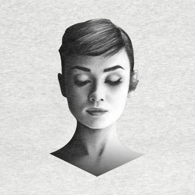 Audrey Hepburn by korobovart